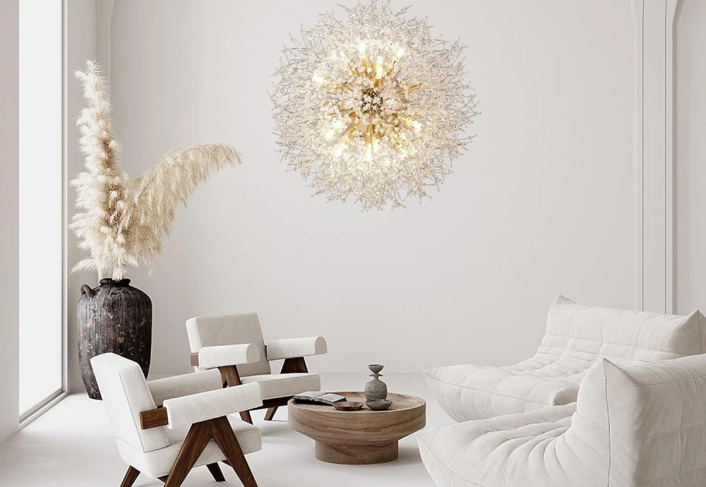 crystal sphere chandelier