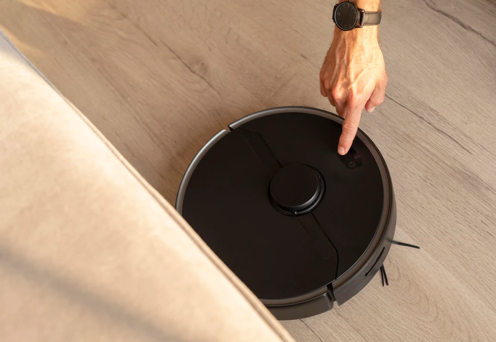 robot vacuum and mop self cleaning